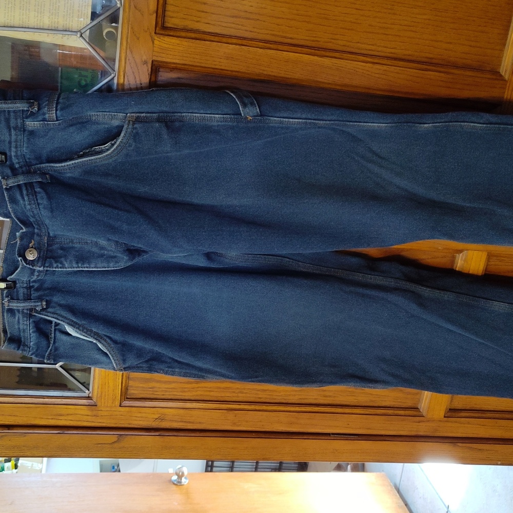 Lined key jeans